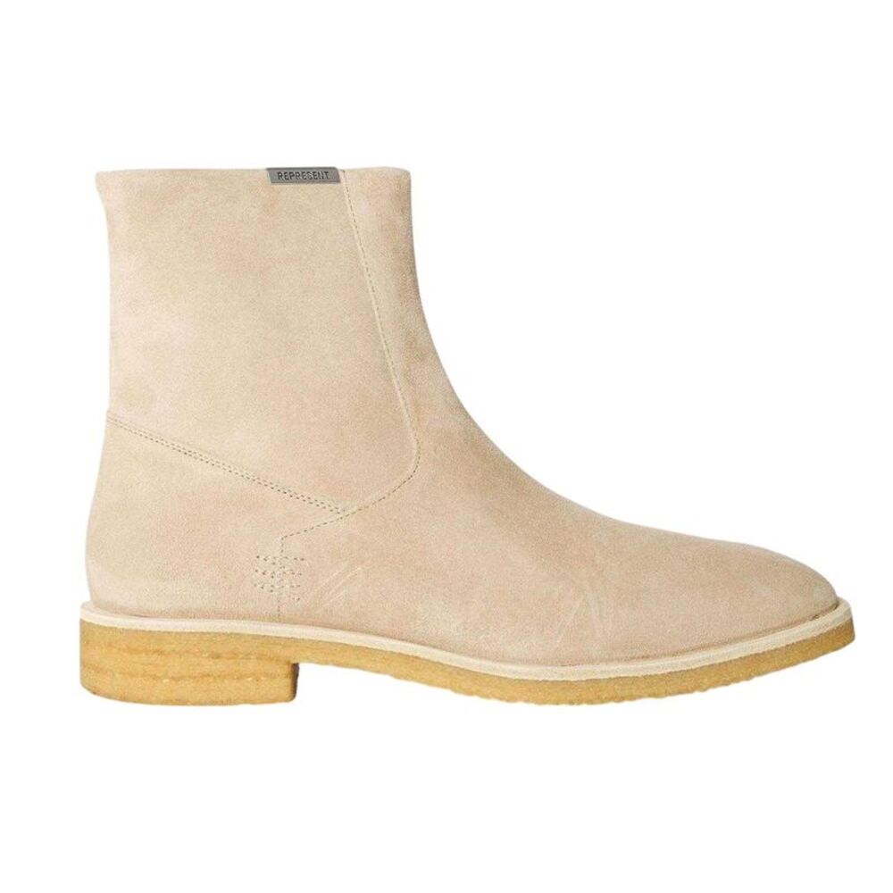 Represent Mens Suede Chelsea Boots / Sand